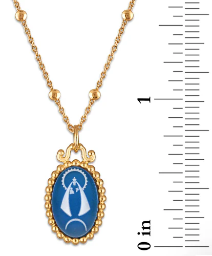 Caridad del Cobre Blue Agate Princesa - Image 4